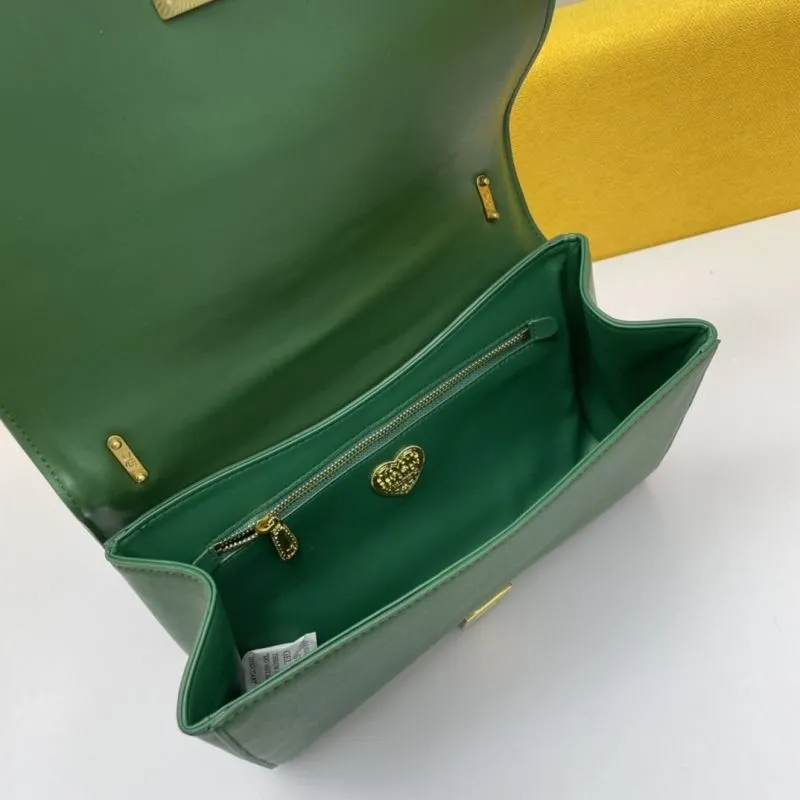 Dolce & Gabbana Green Satchel Bag 288 - Image 7