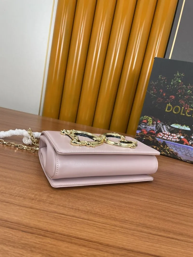 Dolce & Gabbana Pink DG Logo Satchel Bag 293 - Image 5