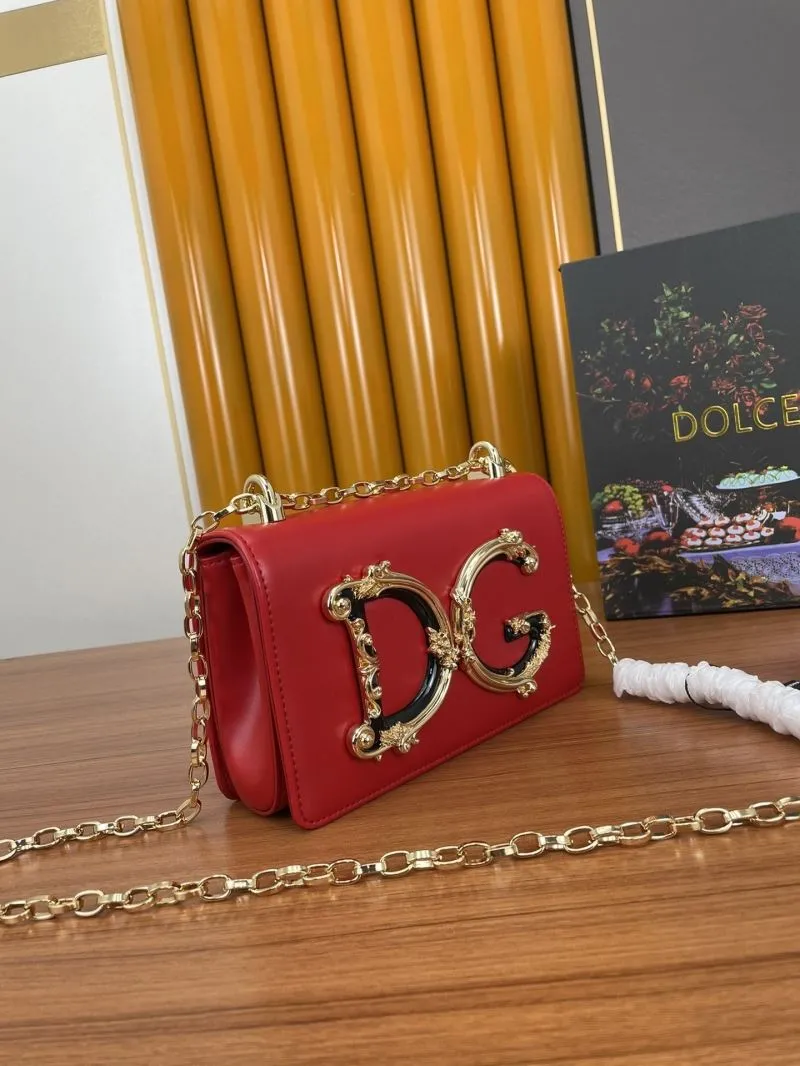 Alternative view of Dolce Gabbana Red DG Satchel Bag 296