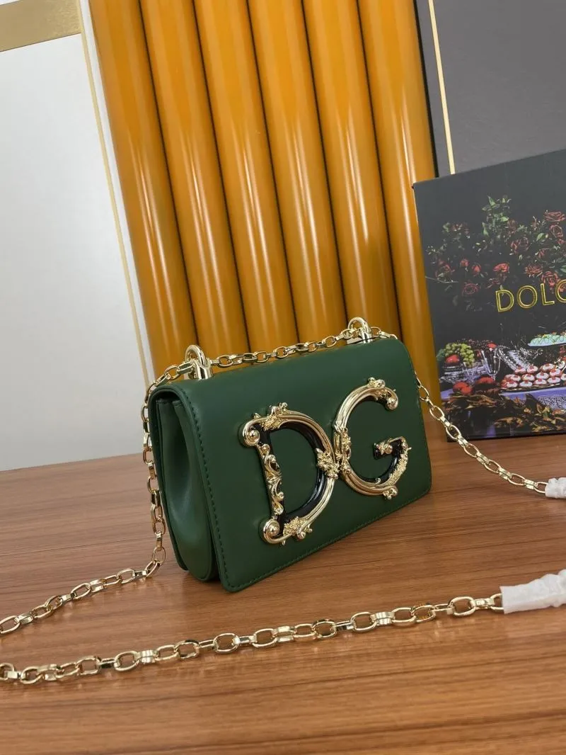 Alternative view of Dolce Gabbana Green DG Crossbody Bag