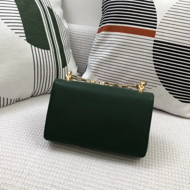 Alternative view of DG Dark Green Satchel Bag 302