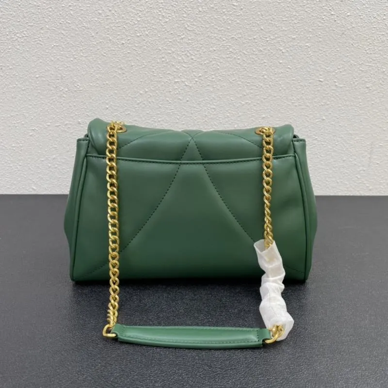 Alternative view of D&G Green Quilted Satchel Bag 310