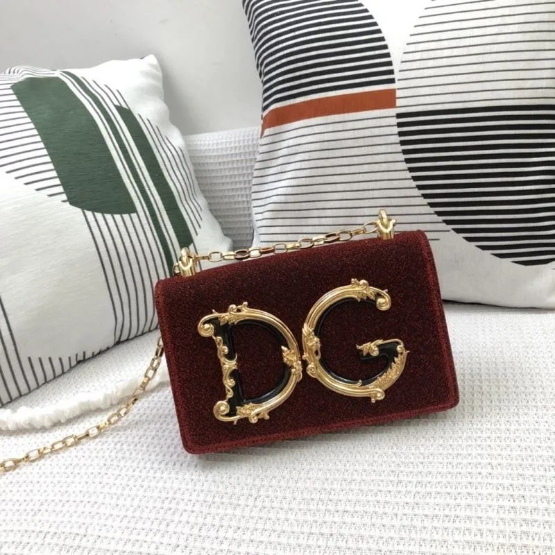 D&G Burgundy Satchel Bag 314