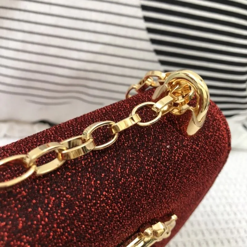 D&G Burgundy Satchel Bag 314 - Image 5