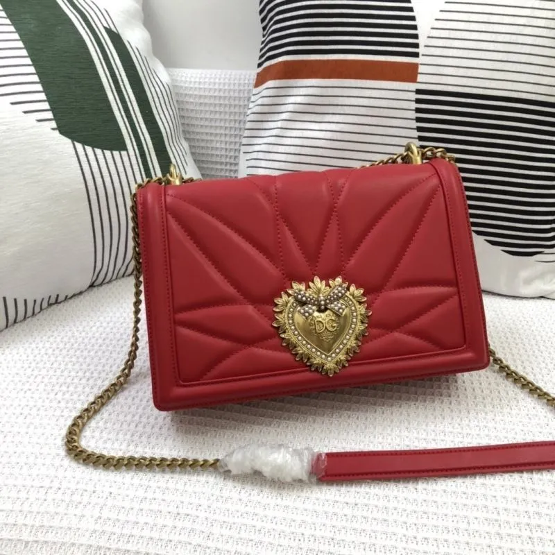 D&G Red Satchel Bag 318