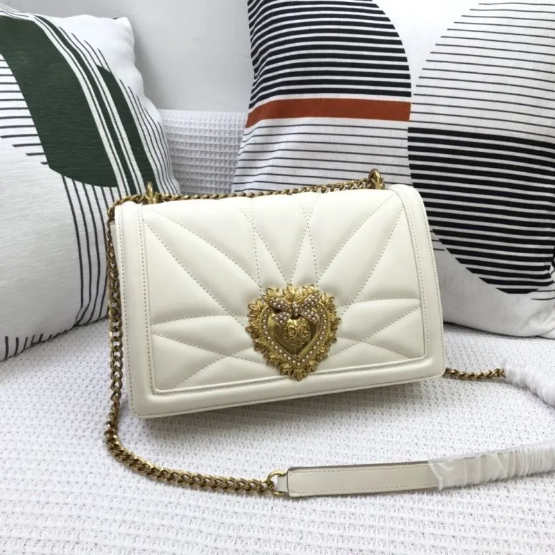 Alternative view of D&G White Leather Satchel Bag 320