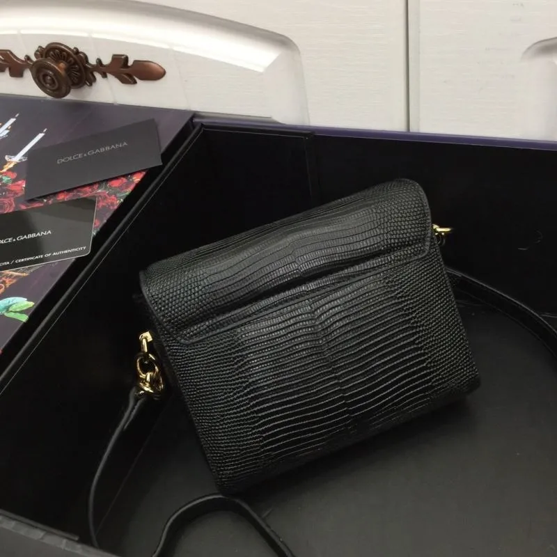 Alternative view of Dolce Gabbana Black Crossbody Bag 322