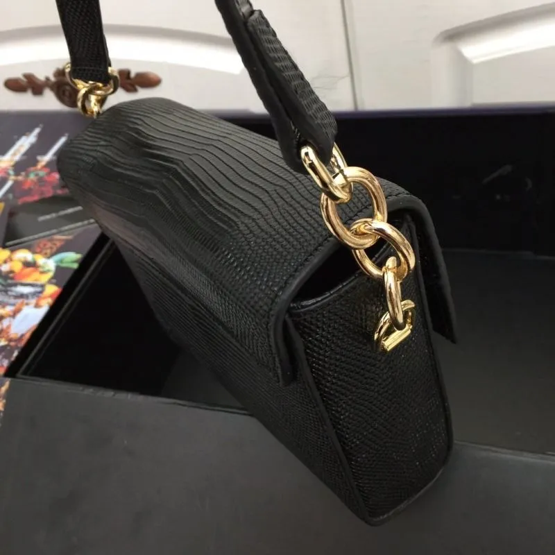 Dolce Gabbana Black Crossbody Bag 322 - Image 6