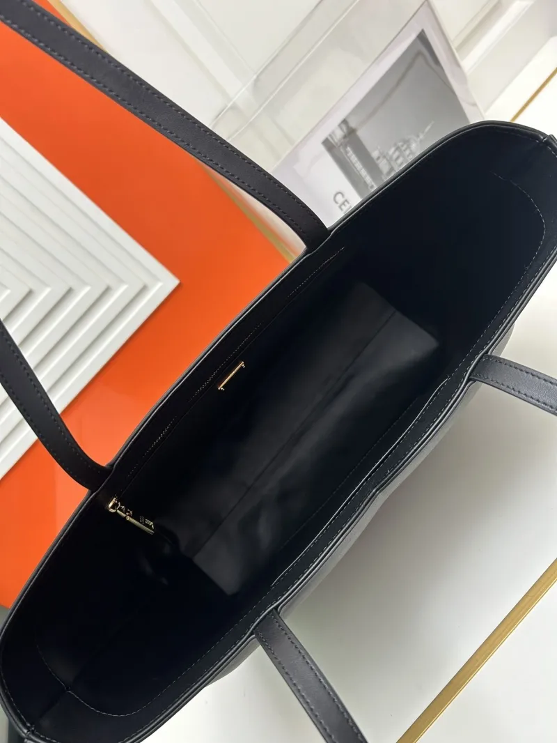 D&G Black Leather Tote Bag - Image 8