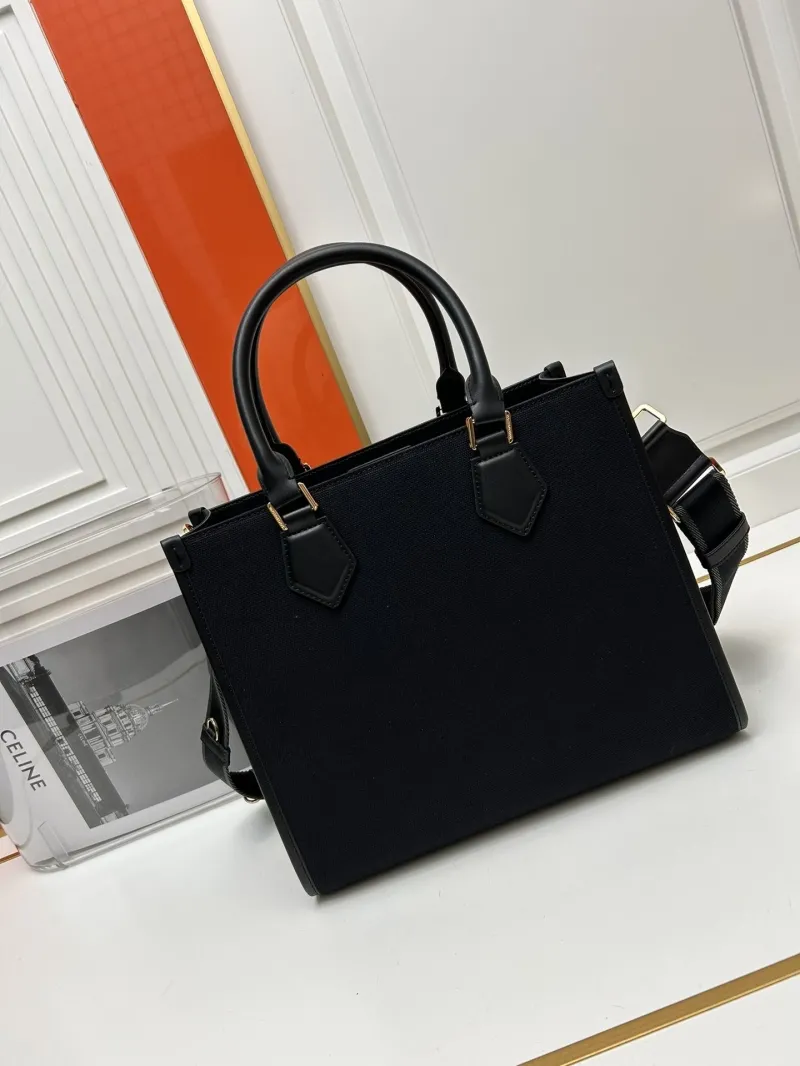 DG Black Canvas Tote Bag - Image 3