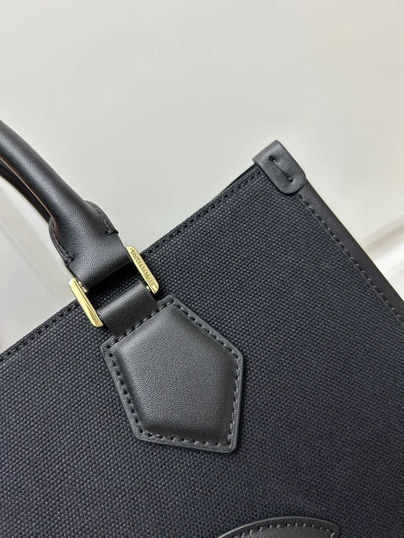 DG Black Canvas Tote Bag - Image 5