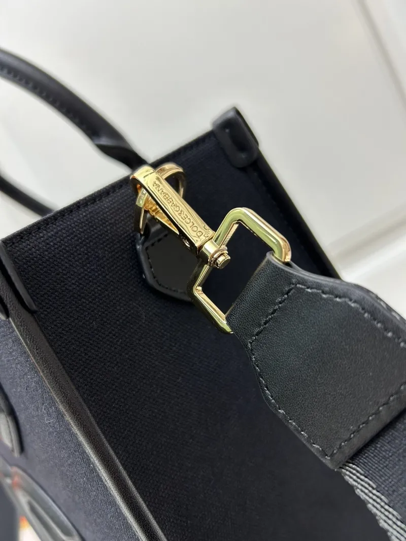 DG Black Canvas Tote Bag - Image 6