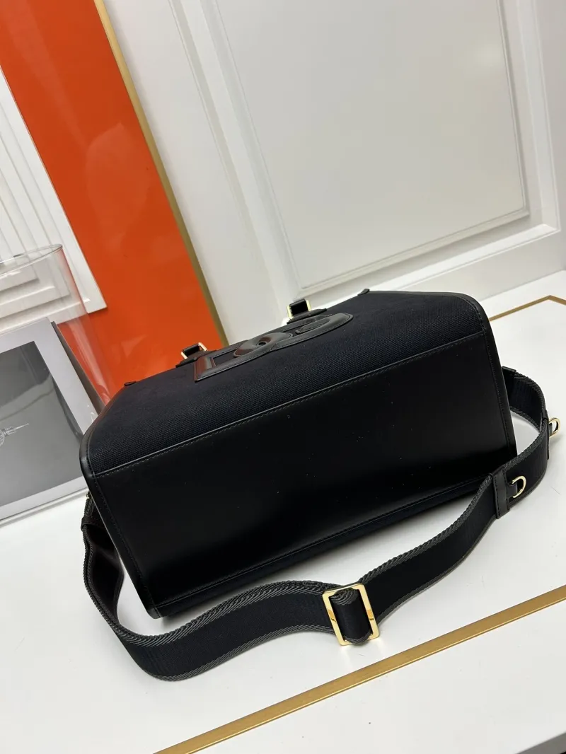 DG Black Canvas Tote Bag - Image 7