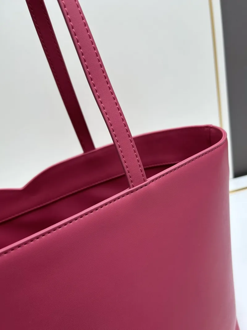 D&G Fuchsia Leather Tote Bag 6650 - Image 6