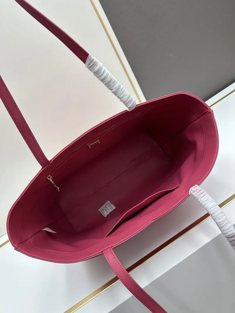 D&G Fuchsia Leather Tote Bag 6650 - Image 7