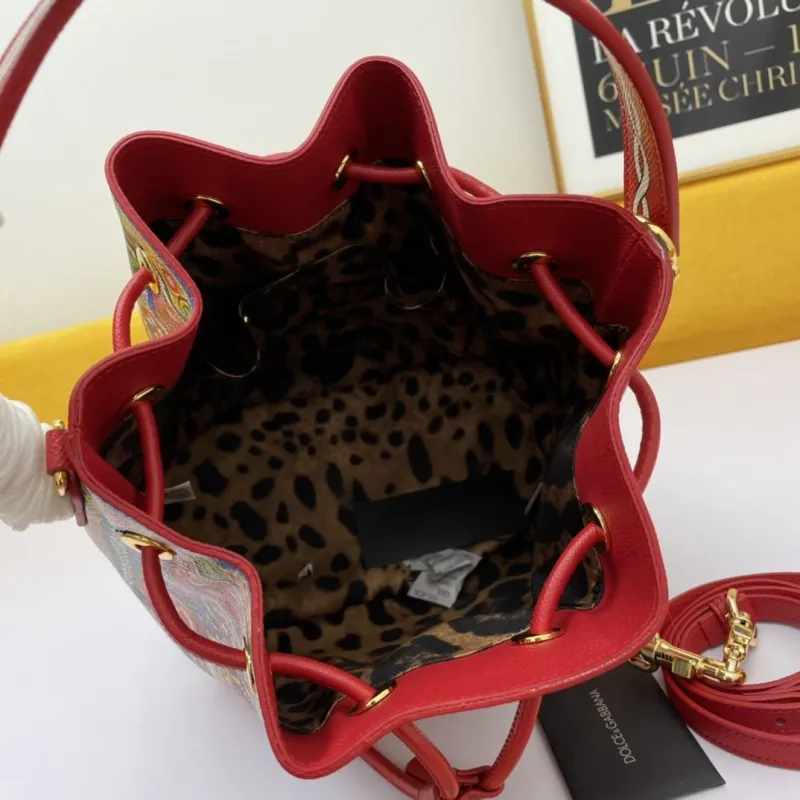 Dolce Gabbana Multicolor Bucket Bag - Image 7