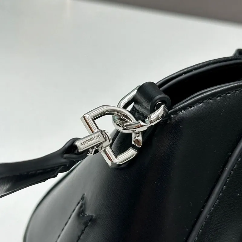 Givenchy Black Leather Crossbody Handbag - Image 6