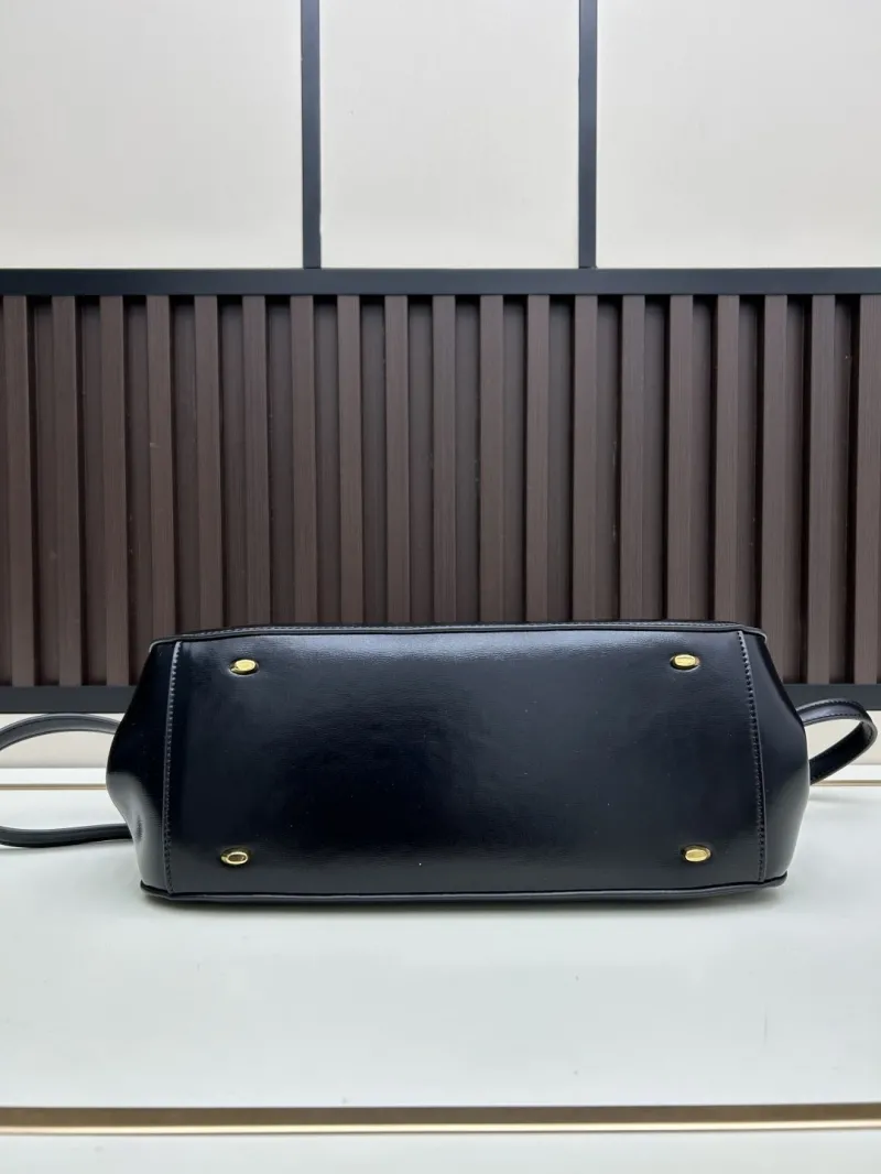 Givenchy Black Leather Top Handle Handbag - Image 5