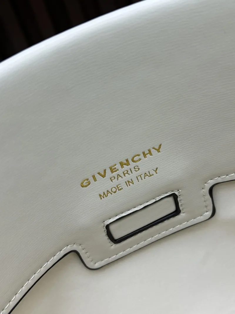 Givenchy White Leather Top Handle Handbag - Image 7