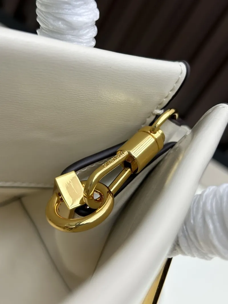 Givenchy White Leather Top Handle Handbag - Image 8