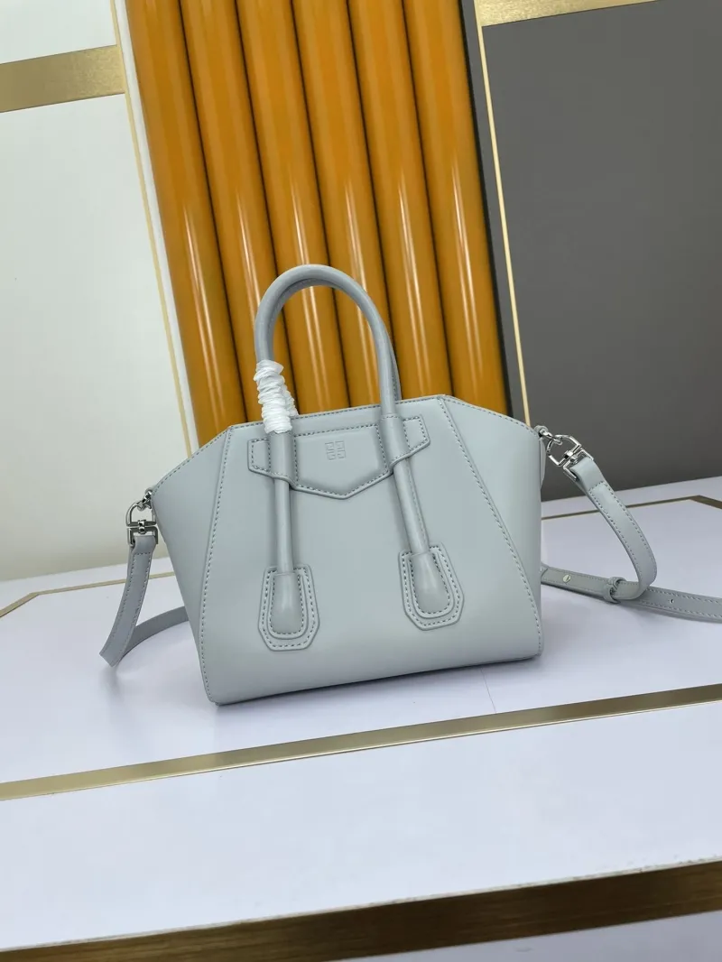 Givenchy Light Gray Small Crossbody Handbag - Image 3