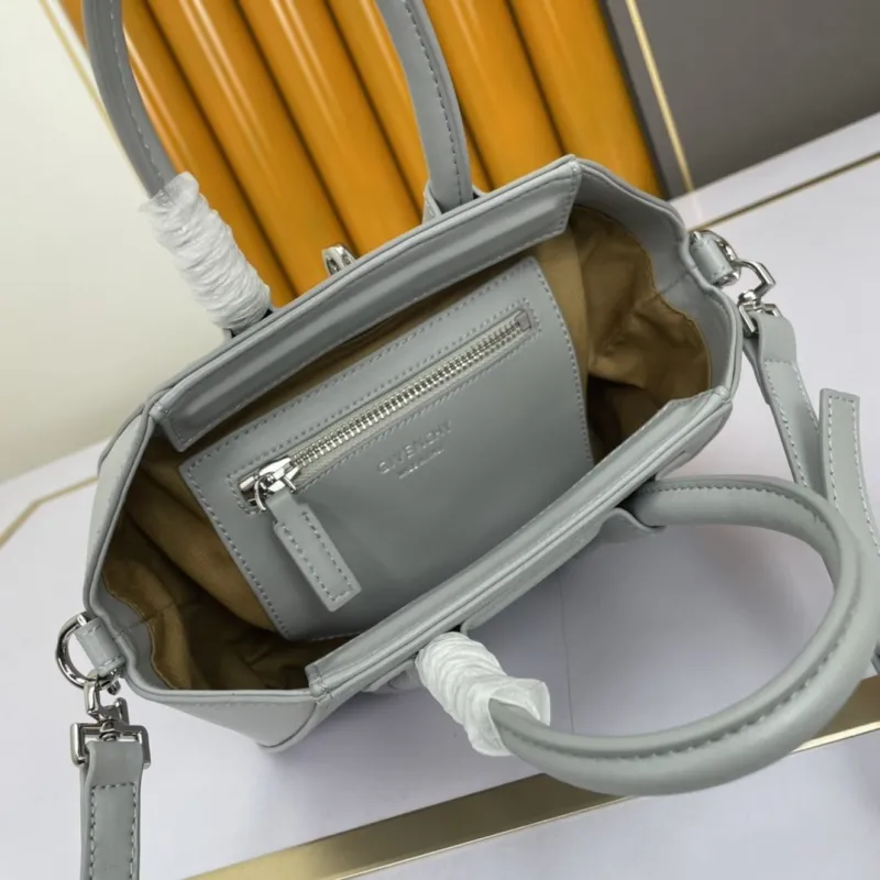 Givenchy Light Gray Small Crossbody Handbag - Image 8