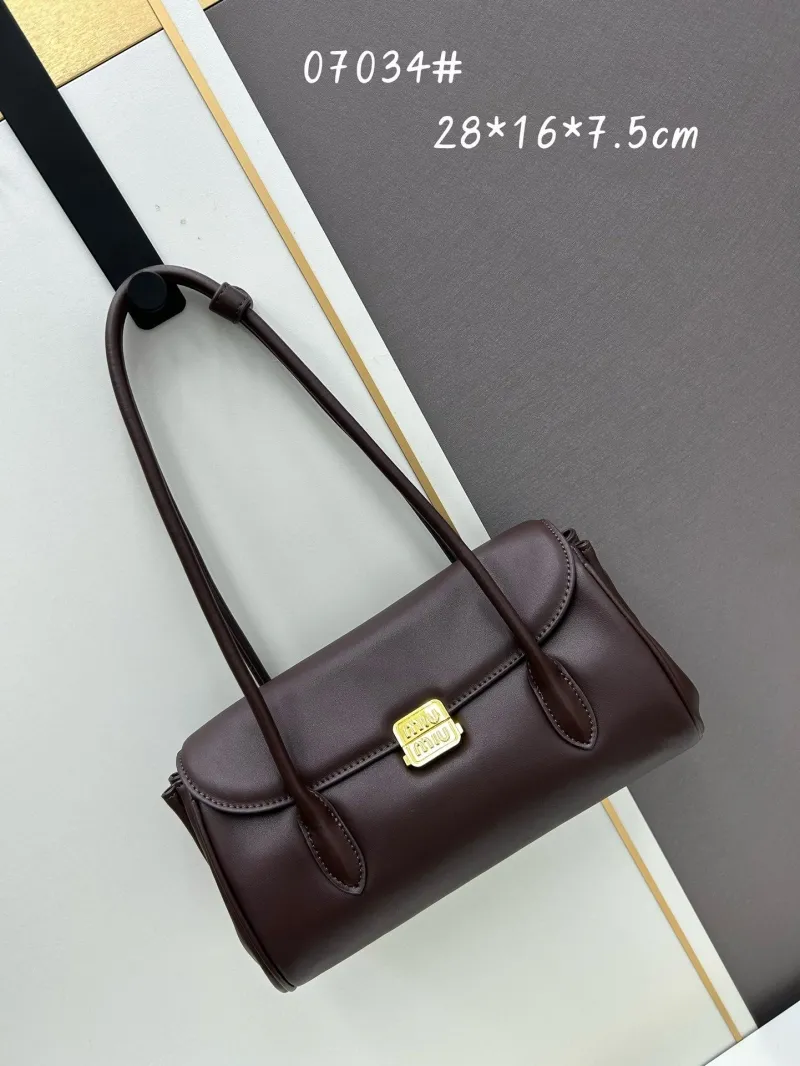 Miu Miu Dark Brown Shoulder Bag 07034