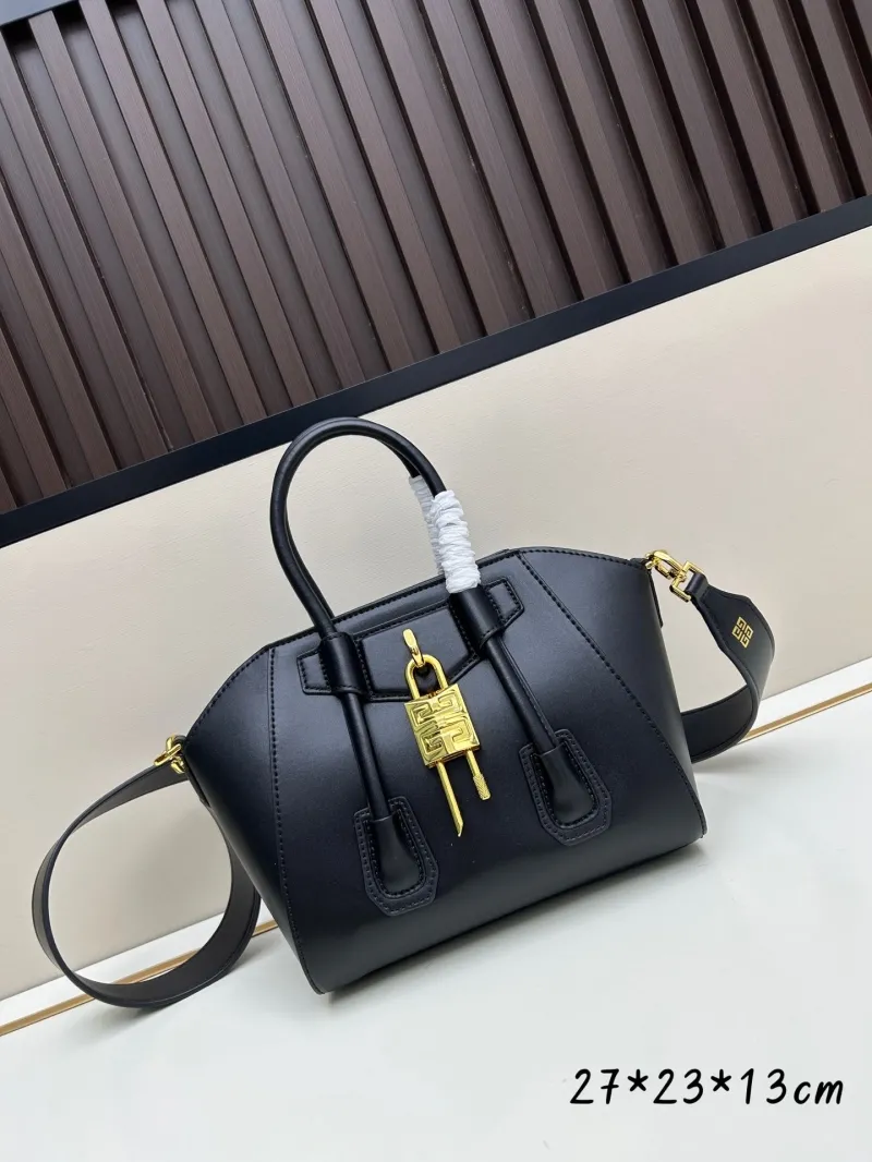 Givenchy Black Leather Crossbody Handbag