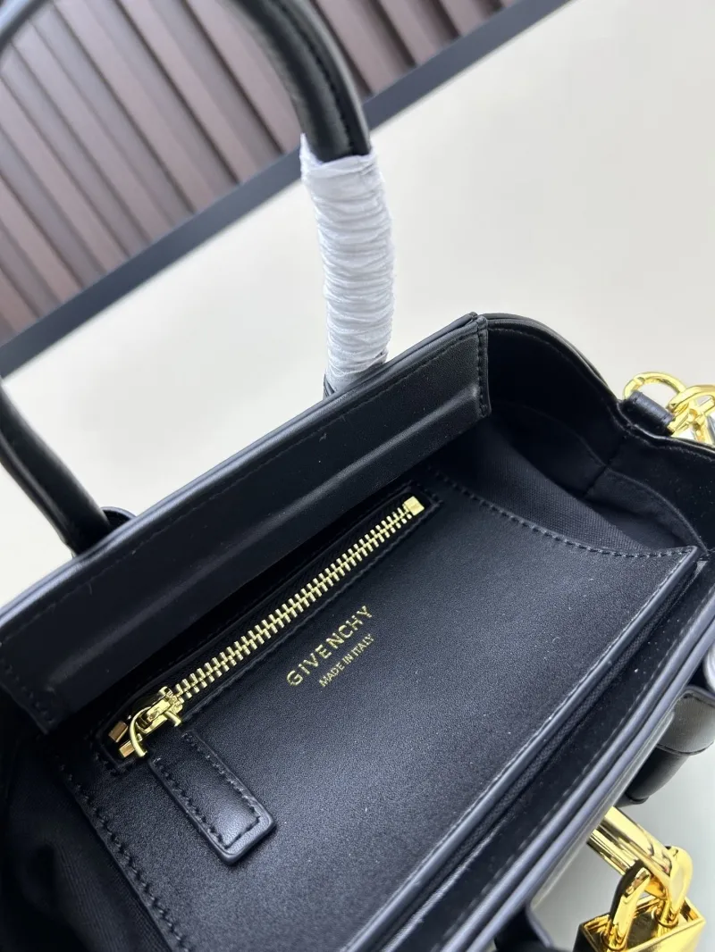 Givenchy Black Leather Crossbody Handbag - Image 8