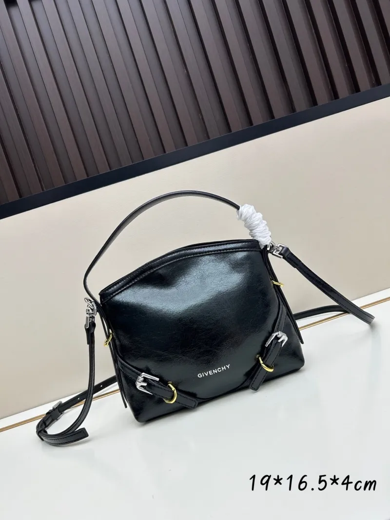 Givenchy Black Leather Crossbody Handbag