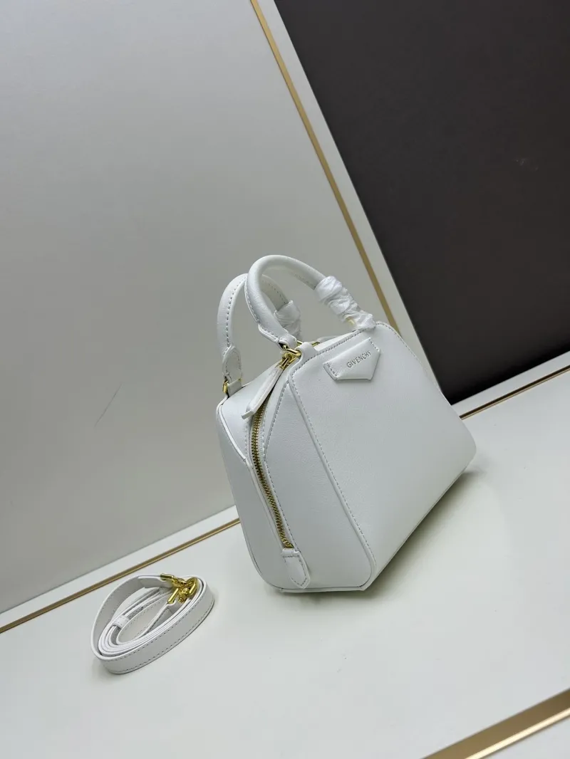 Alternative view of Givenchy White Mini Leather Handbag With Strap