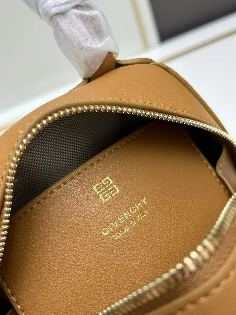 Givenchy Brown Mini Handle Crossbody Bag - Image 8
