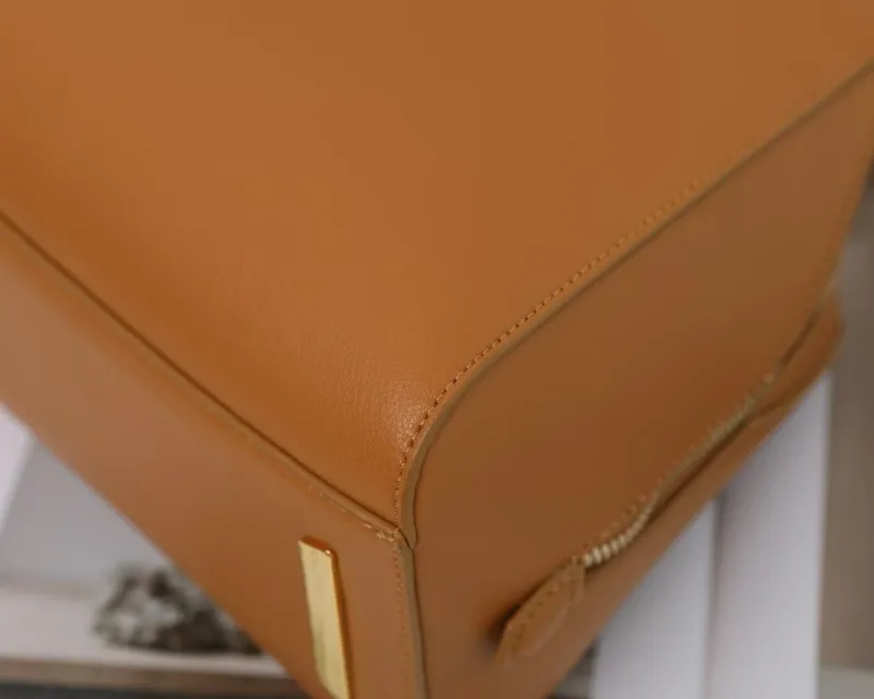 Givenchy Tan Leather Top Handle Crossbody Bag - Image 4