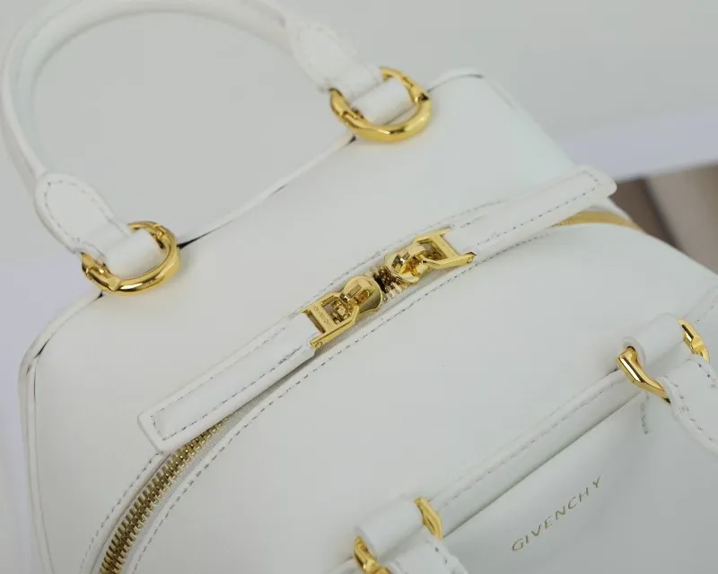 Givenchy White Small Top Handle Crossbody Bag - Image 5