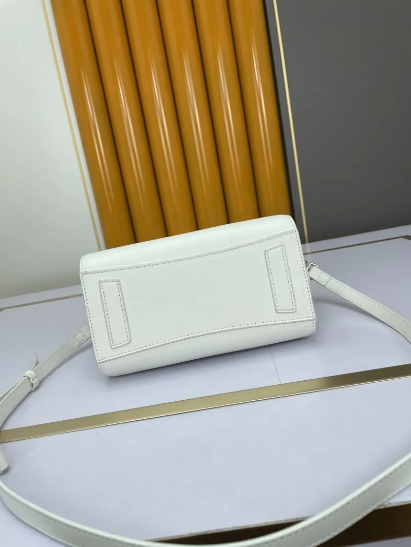Givenchy White Leather Mini Handle Handbag 59 - Image 4
