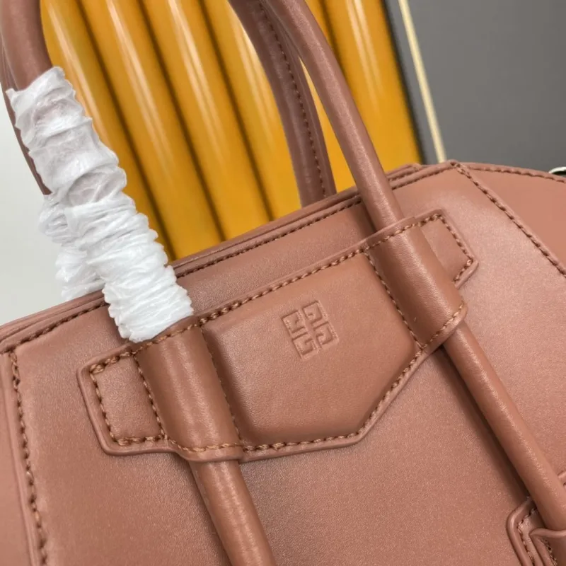 Givenchy Brown Small Leather Handbag 62 - Image 7