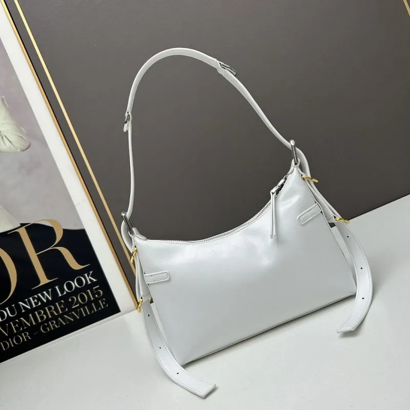 Givenchy White Leather Shoulder Bag 64 - Image 3