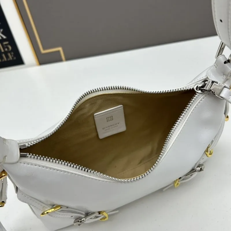 Givenchy White Leather Shoulder Bag 64 - Image 8