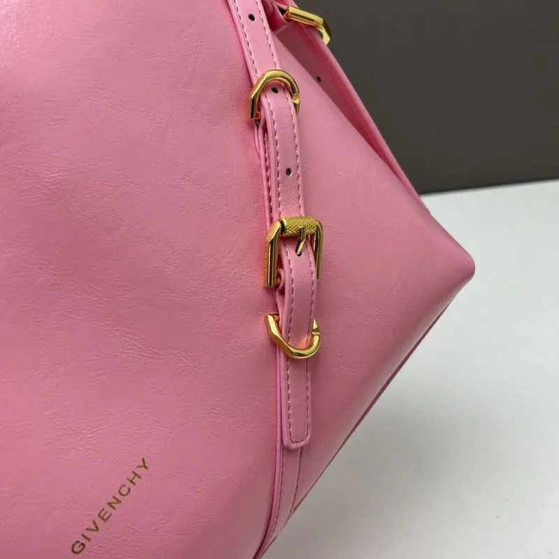 Givenchy Pink Leather Shoulder Bag - Image 4