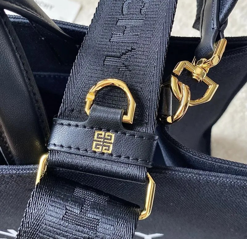 Givenchy Black Canvas Tote Bag SKU 83 - Image 6