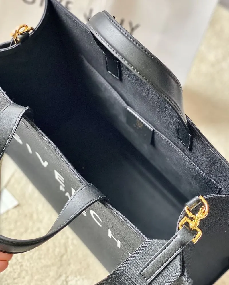 Givenchy Black Canvas Tote Bag SKU 83 - Image 8