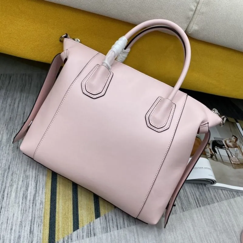 Givenchy Pink Leather Tote Handbag 108 - Image 3