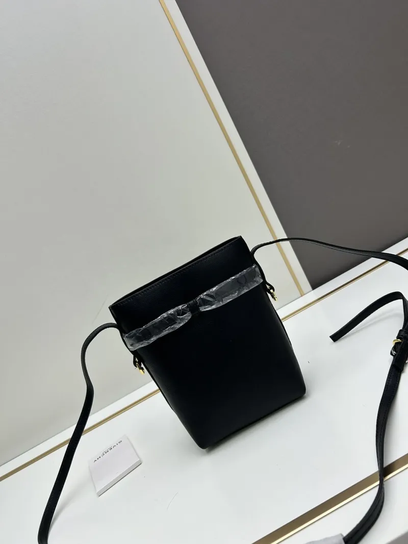 Givenchy Black Crossbody Bucket Bag - Image 3