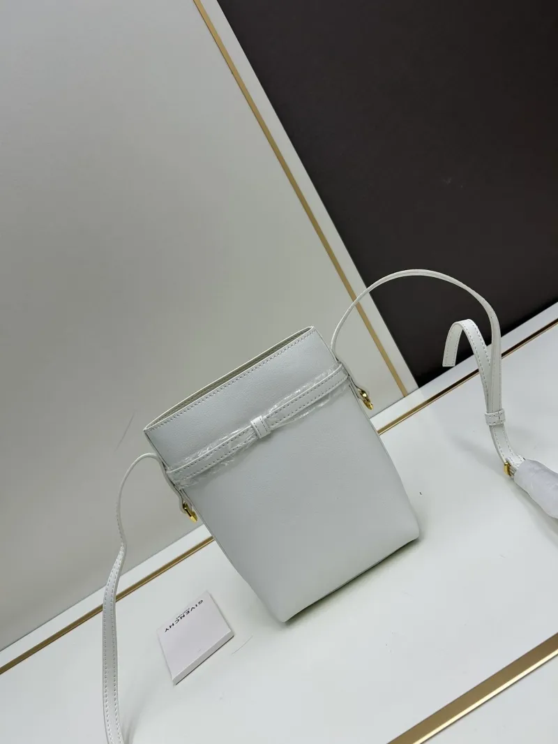 Givenchy White Crossbody Satchel Bag - Image 3