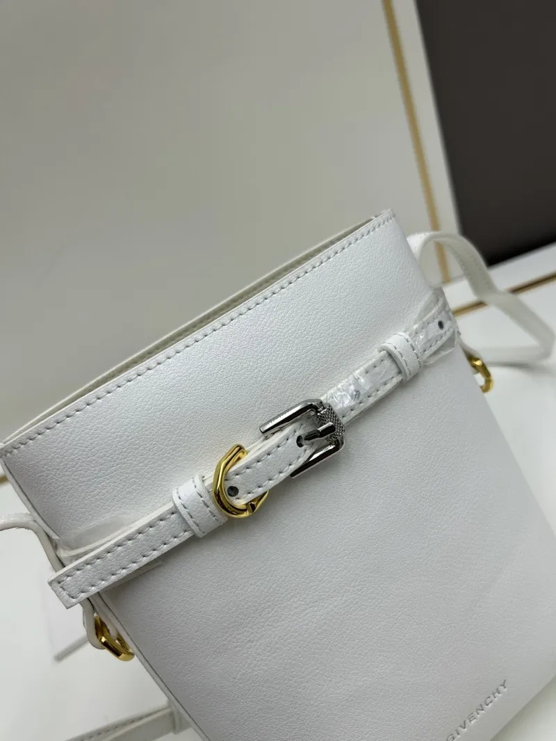 Givenchy White Crossbody Satchel Bag - Image 4