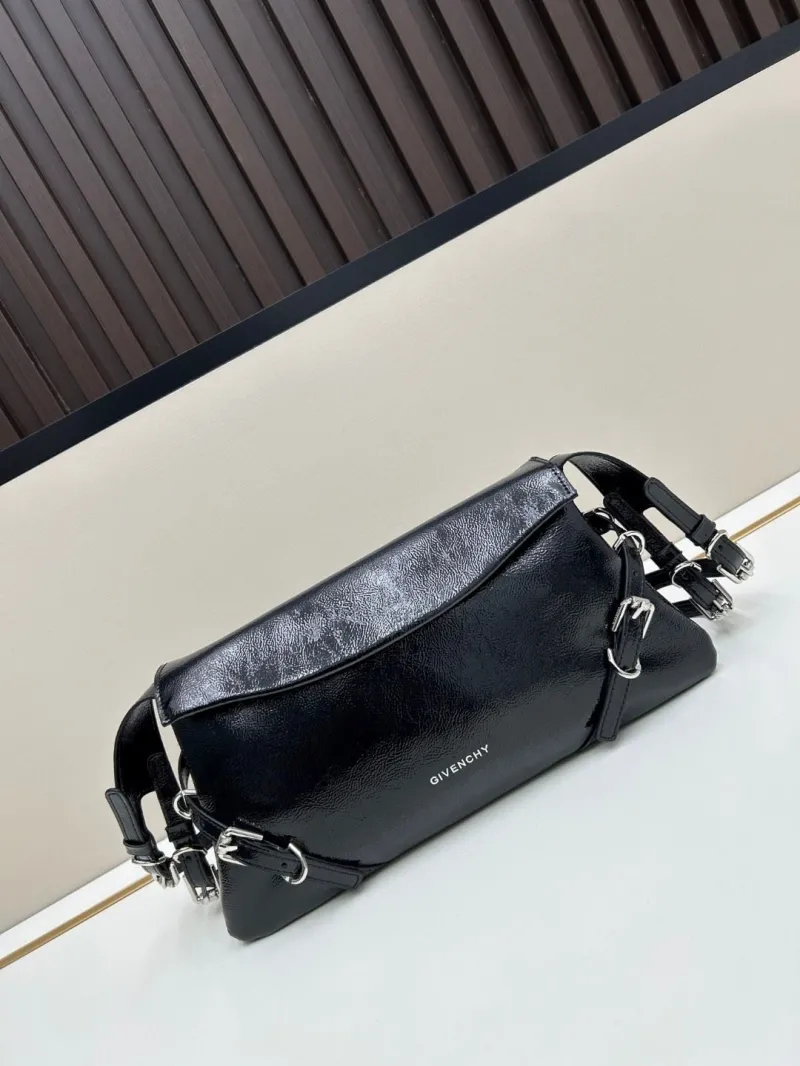 Alternative view of Givenchy Black Leather Satchel Shoulder Bag