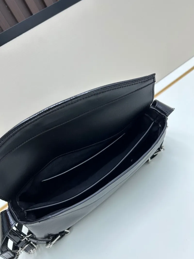 Givenchy Black Leather Satchel Shoulder Bag - Image 7