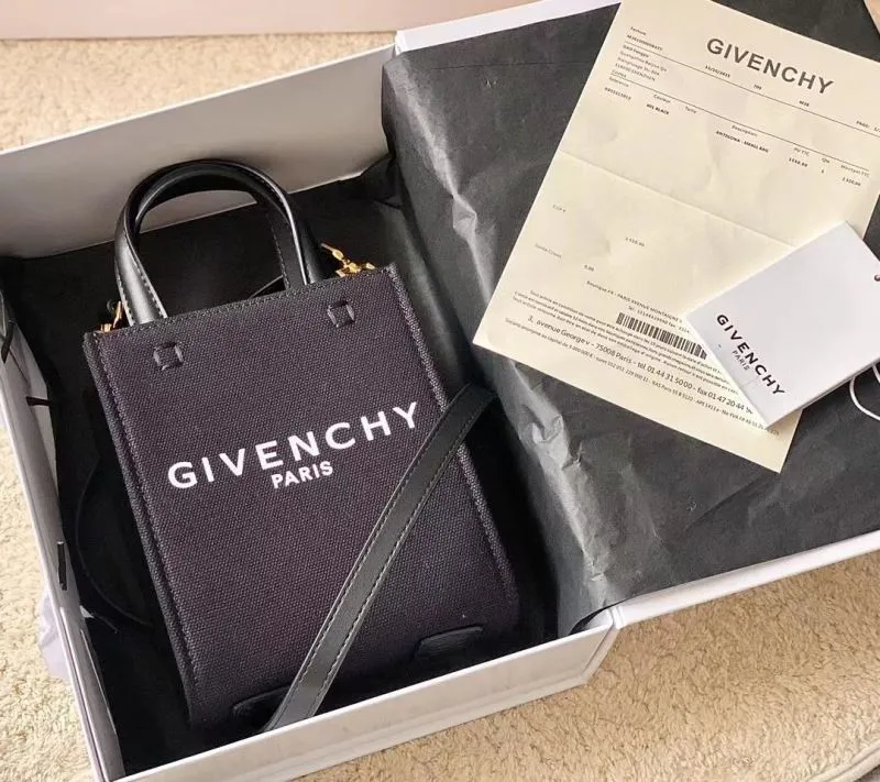 Givenchy Black Mini Satchel Crossbody Bag