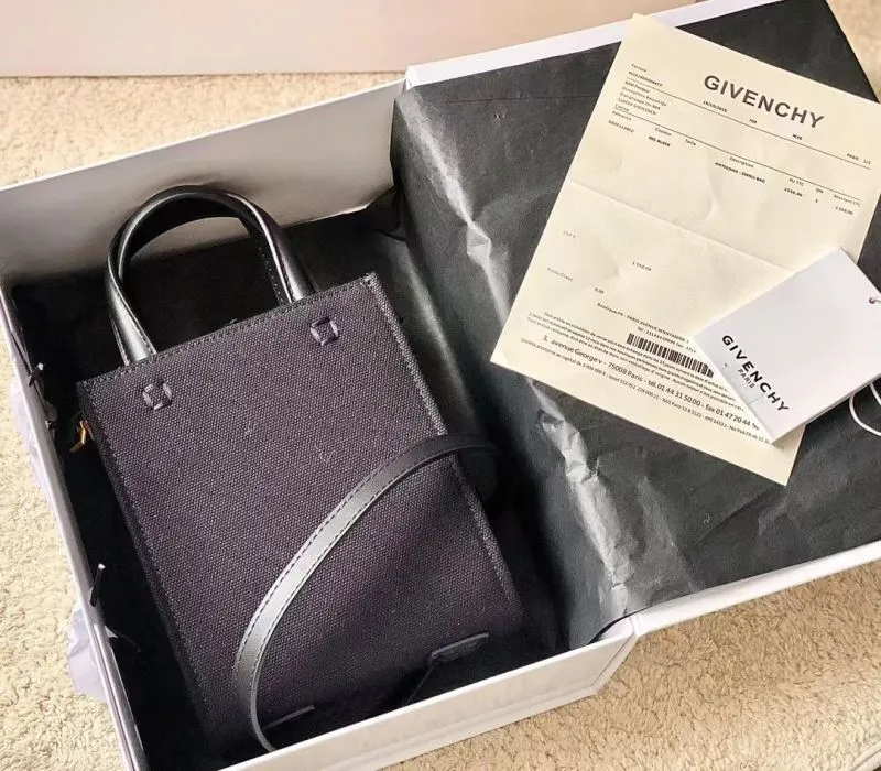 Alternative view of Givenchy Black Mini Satchel Crossbody Bag