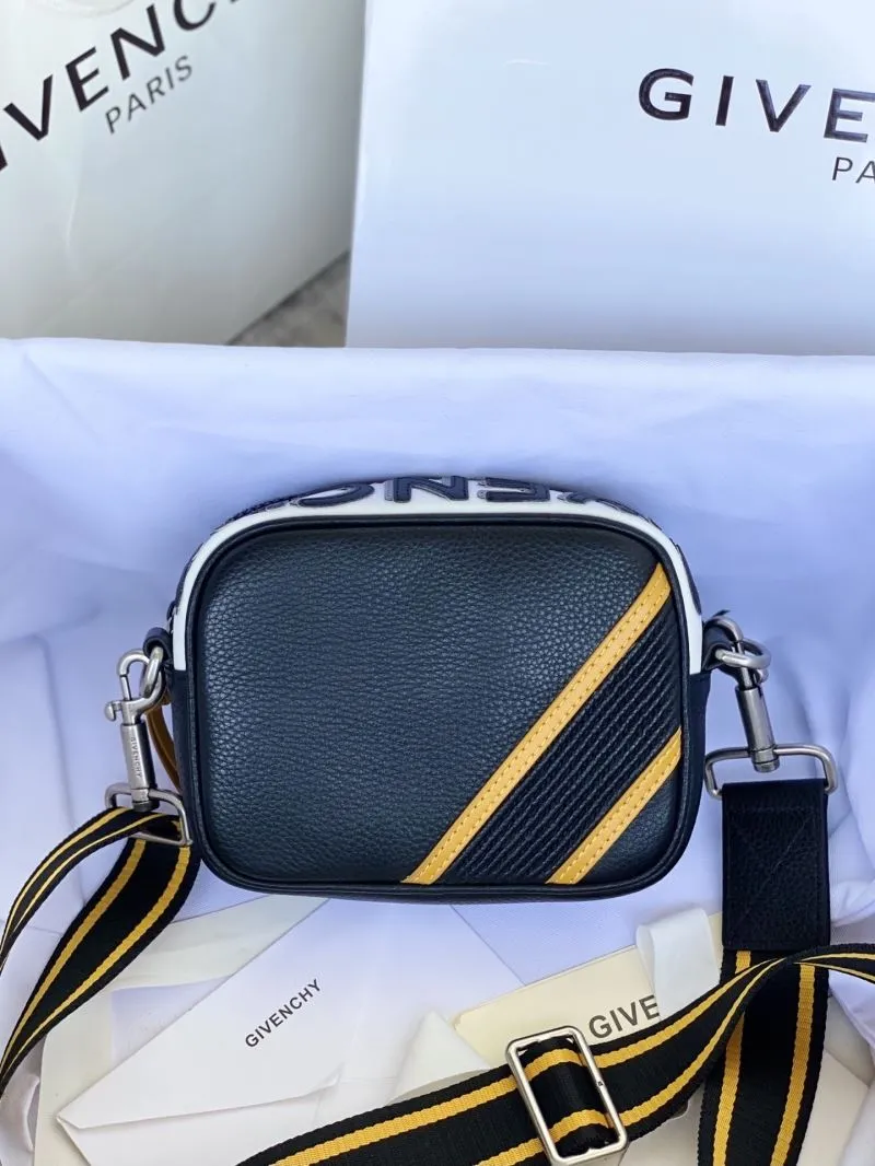Givenchy Black Yellow Crossbody Satchel Bag 62
